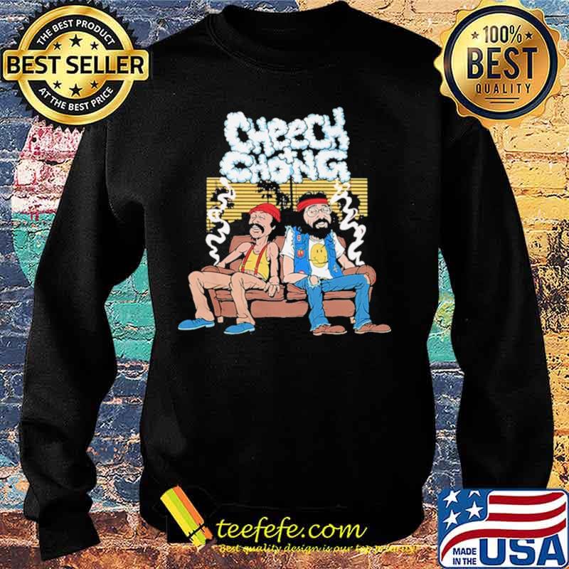Cheech and Chong Smoking Sweater Cheech and Chong Smoking Sweater