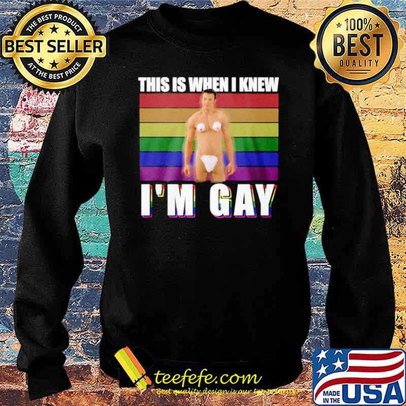 Chris Evans this is when I knew I’m gay Sweater Chris Evans this is when I knew I’m gay Sweater