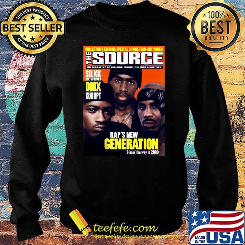 Collector Edition Special 3 Page Fold Out Cover The Source Silk The Shocker DMX Kurupt Rap’s New Generation Blazin The Way To To 2000 Shirt Sweater Collector Edition Special 3 Page Fold Out Cover The Source Silk The Shocker DMX Kurupt Rap’s New Generation Blazin The Way To To 2000 Shirt Sweater