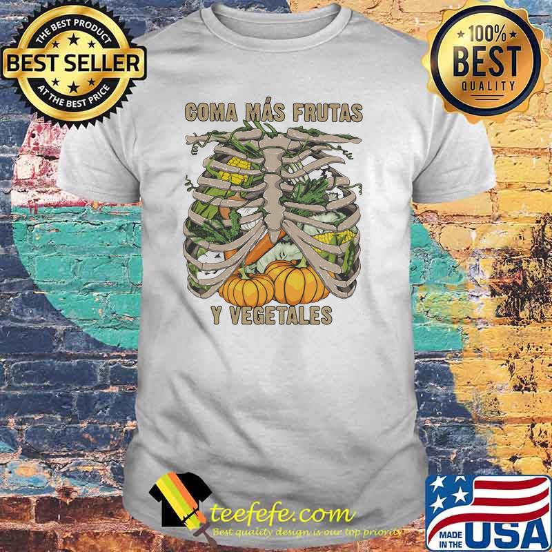 Coma Mas Frutas Y Vegetables Pumpkin Shirt Coma Mas Frutas Y Vegetables Pumpkin Shirt