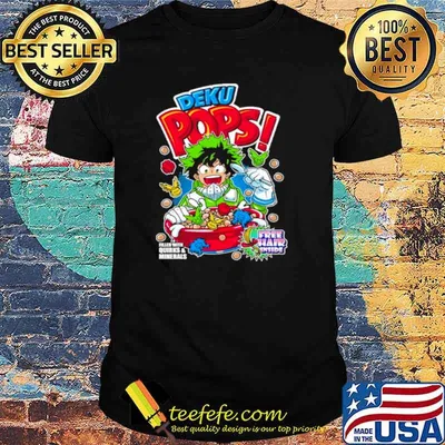 Deku pops cereal my hero academia shirt