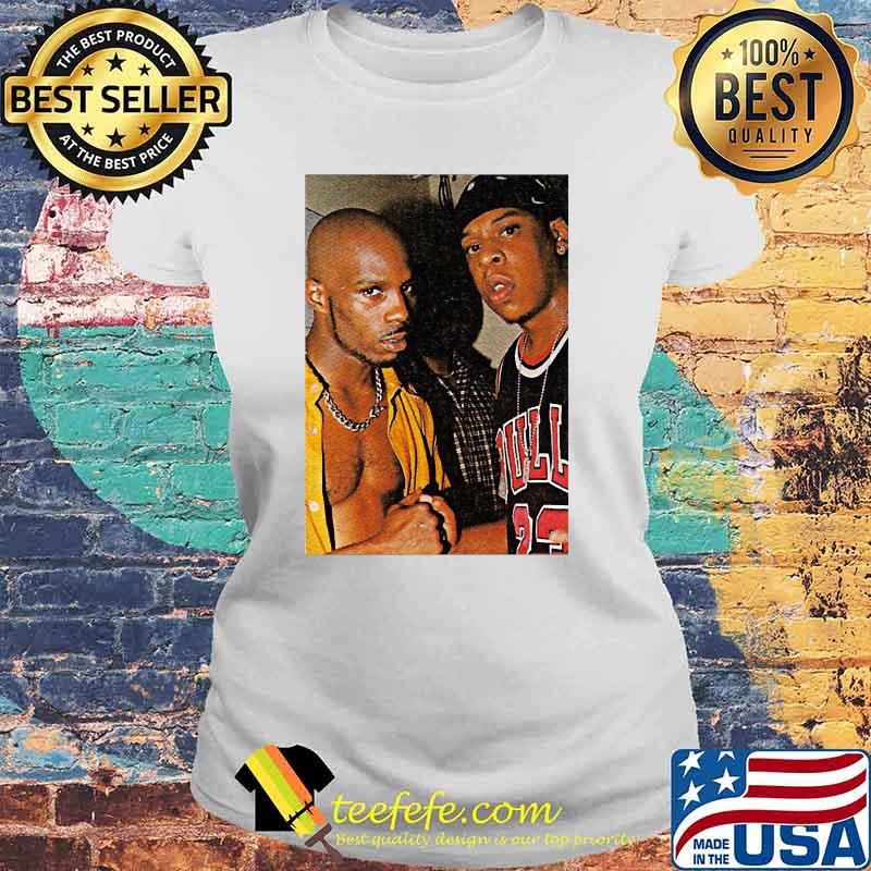 DMX and Jigga Hip Hop Shirt Laides tee DMX and Jigga Hip Hop Shirt Laides tee