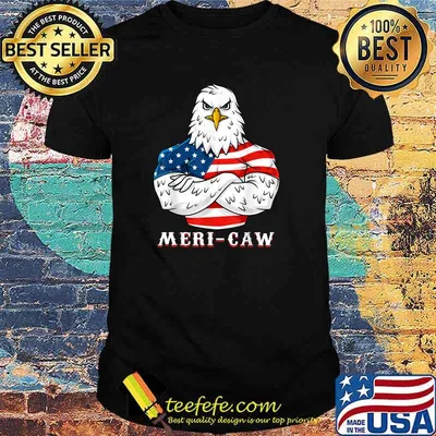 Eagle Mericaw 4th Of July Patriotic Shirt