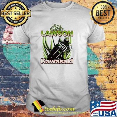 Eddie Lawson Kawasaki King Of The Mountain World Champion Motorcycle Shirt