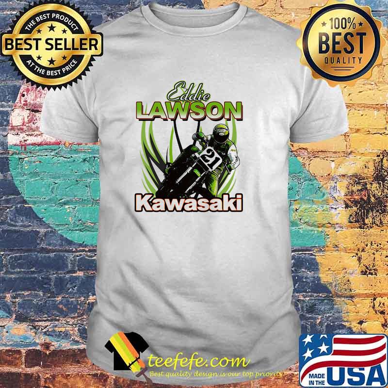 Eddie Lawson Kawasaki King Of The Mountain World Champion Motorcycle Shirt