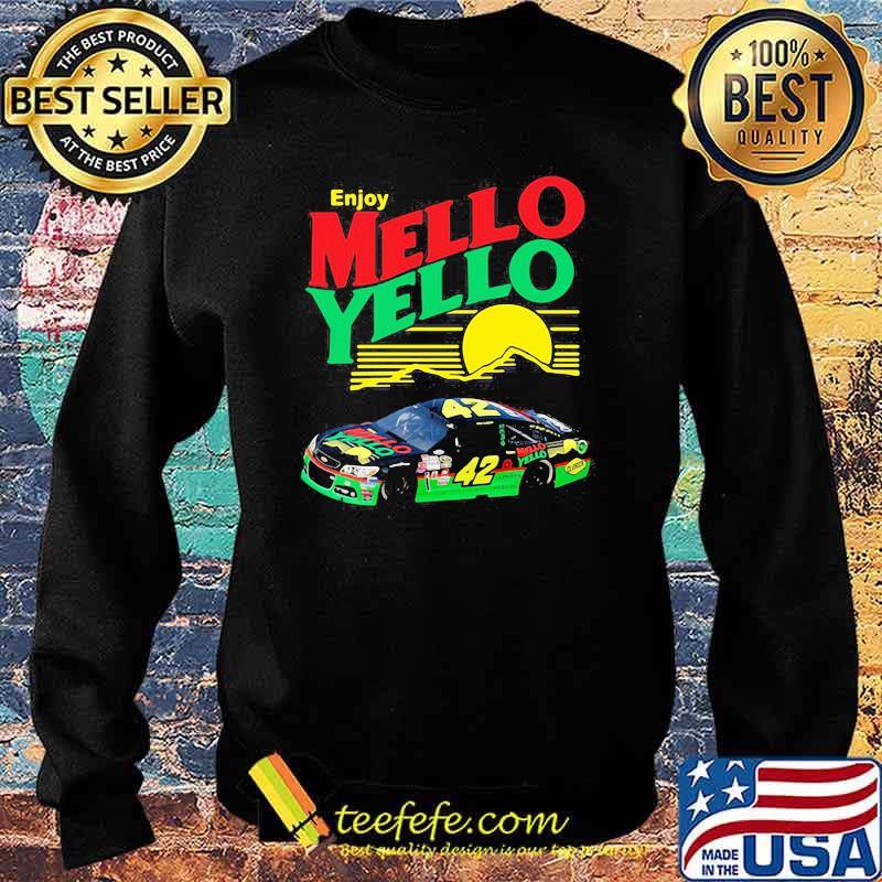 Enjoy Mello Yello Sunset Nascar Kyle Larson Shirt Sweater Enjoy Mello Yello Sunset Nascar Kyle Larson Shirt Sweater