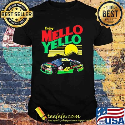 Enjoy Mello Yello Sunset Nascar Kyle Larson Shirt