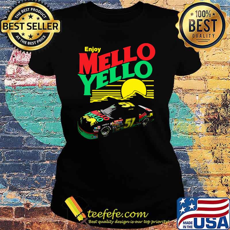 Enjoy Mello Yello Sunset Shirt Ladies tee Enjoy Mello Yello Sunset Shirt Ladies tee