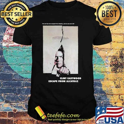 Escape From Alcatraz Clint Eastwood Escape From Alcatraz Shirt