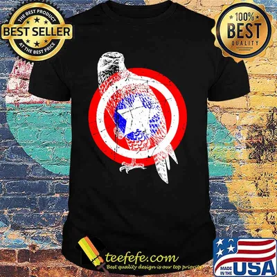 Falcon America Distressed Captain Gear Shirt