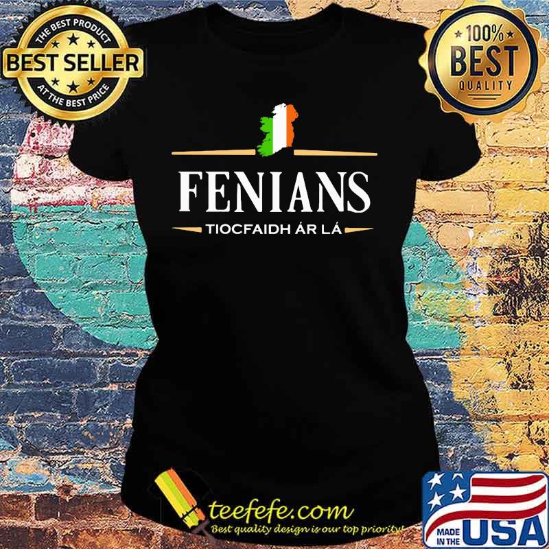 Fenians Tiocfaidh Ar La Flag Shirt Ladies tee Fenians Tiocfaidh Ar La Flag Shirt Ladies tee