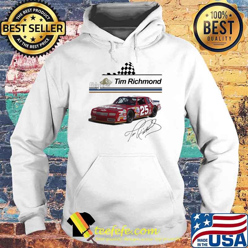 Folgers Tim Richmond Nascar Signature Shirt Hoodie Folgers Tim Richmond Nascar Signature Shirt Hoodie
