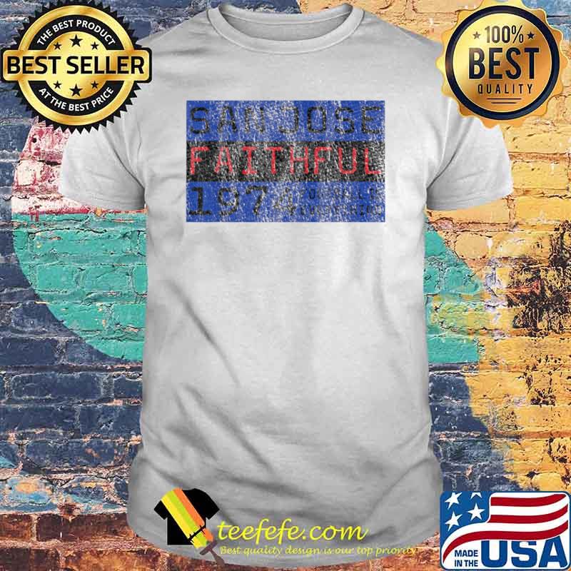 Football Is Everything San Jose Faithful 80s Retro Shirt