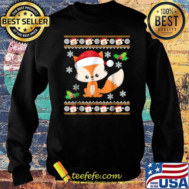 Fox Ugly Christmas Sweater Shirt Sweater Fox Ugly Christmas Sweater Shirt Sweater