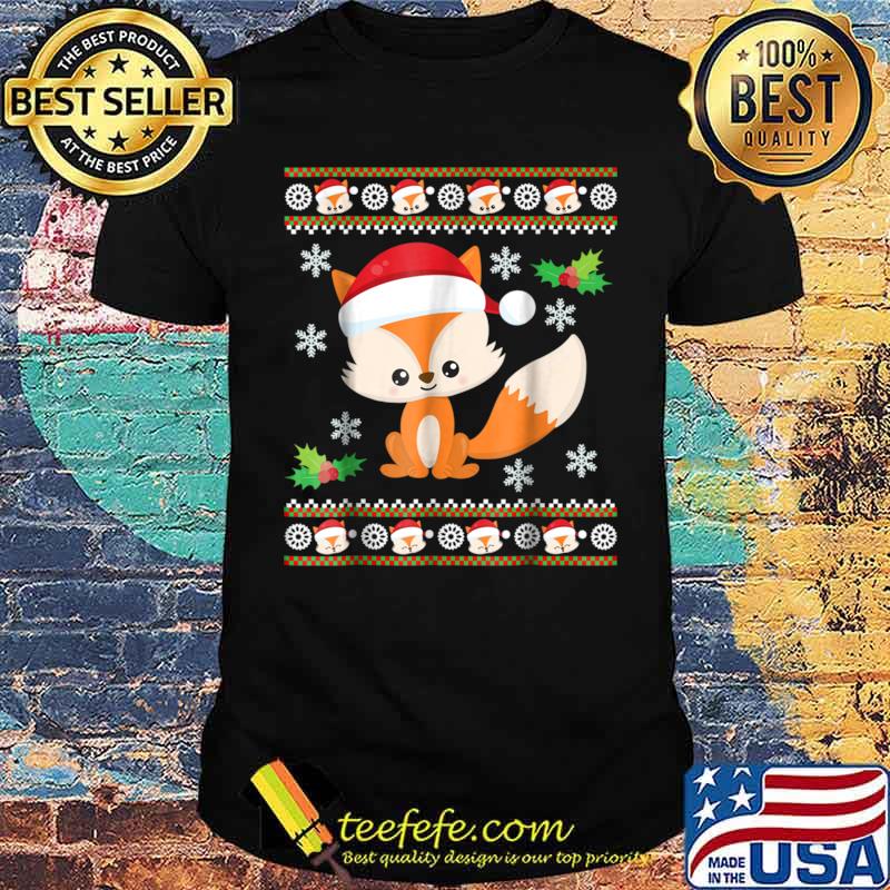 Fox Ugly Christmas Sweater Shirt Fox Ugly Christmas Sweater Shirt