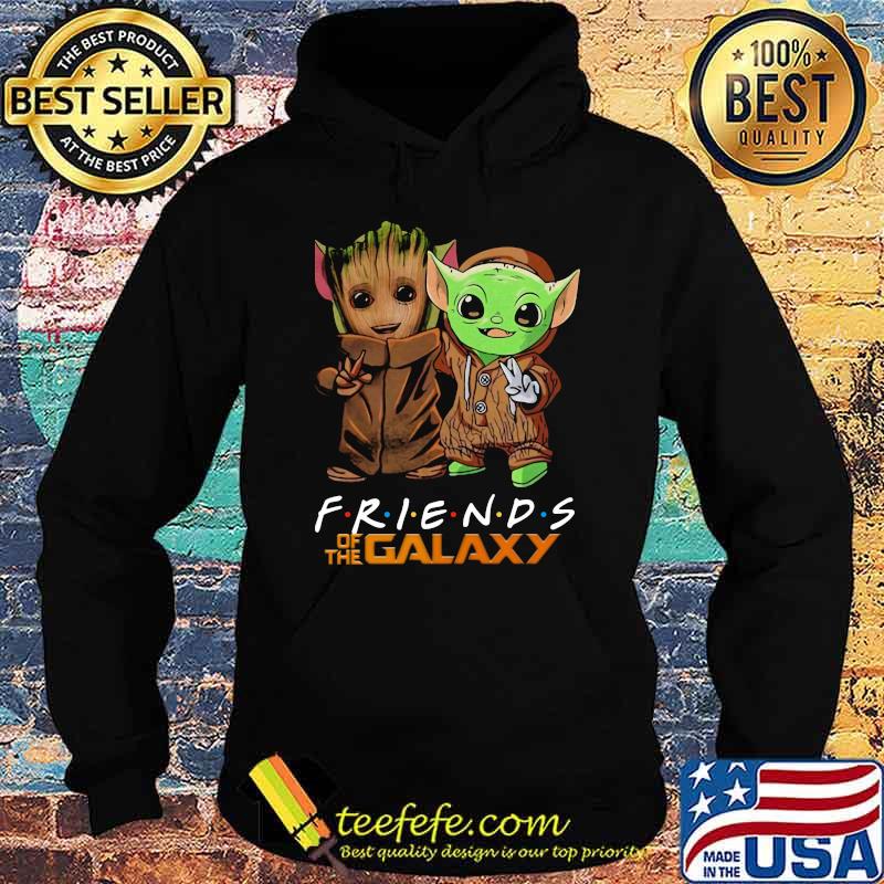 Friends Of The Galaxy Baby Groot And Baby Yoda Shirt Hoodie Friends Of The Galaxy Baby Groot And Baby Yoda Shirt Hoodie