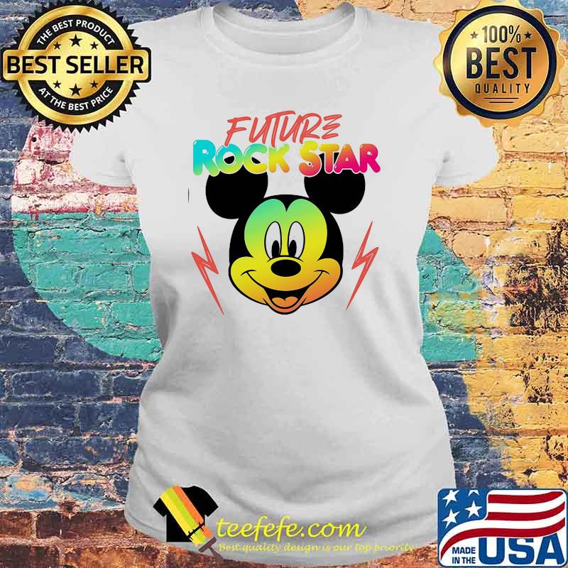 Future Rock Star Mickey Shirt Laides tee Future Rock Star Mickey Shirt Laides tee