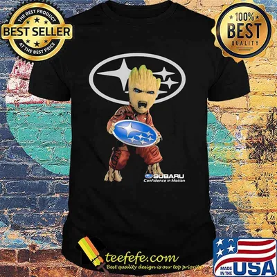 Groot Holding Subaru Confidence In Motion Logo Shirt
