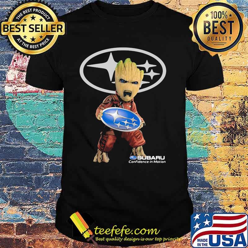 Groot Holding Subaru Confidence In Motion Logo Shirt