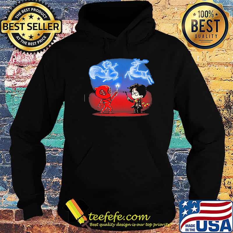 Harry Potter And Deadpool Reindeer Shirt Hoodie Harry Potter And Deadpool Reindeer Shirt Hoodie