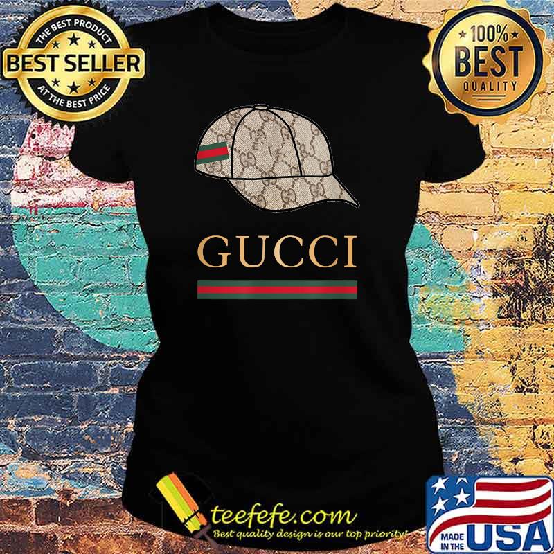 Hat Gucci Fashion Shirt Ladies tee Hat Gucci Fashion Shirt Ladies tee