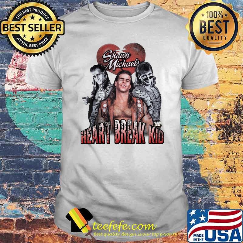Heart Break Kid Shawn Michaels Vaporware Wrestling WOO Shirt