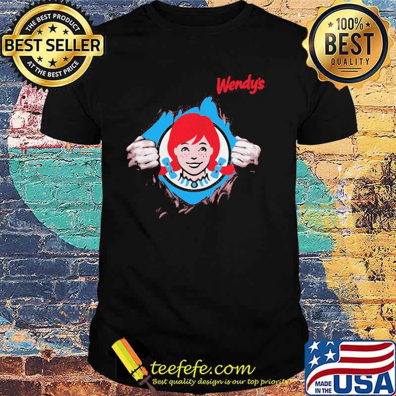 Hero Logo With Wendy’s Girl Shirt