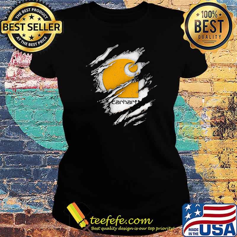 Hero With Carharth logo Shirt Ladies tee Hero With Carharth logo Shirt Ladies tee