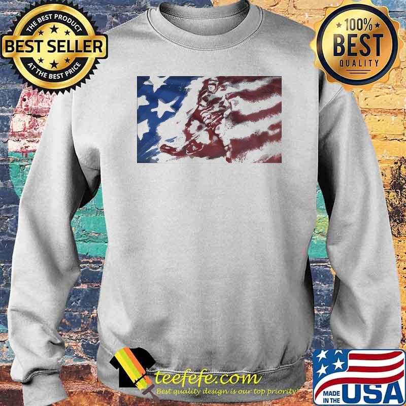 Hockey American Flag Shirt Sweater Hockey American Flag Shirt Sweater