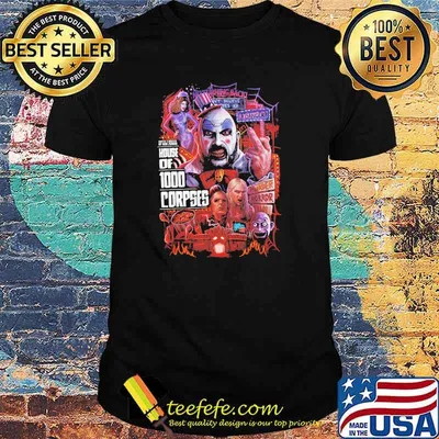 House Of 1000 Corpses Theres No Turning Back Zombie Shirt