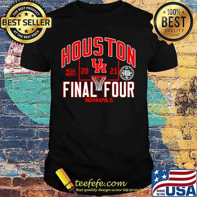 Houston Cougars 2021 NCCA men’s basketball tournament march madness final four shirt`