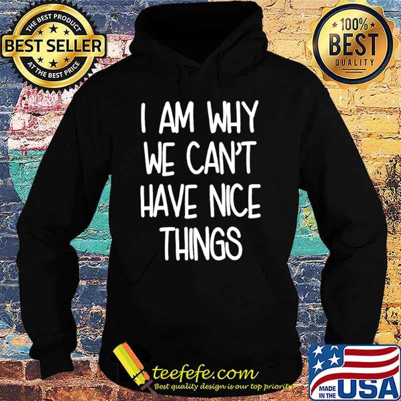 I am why we cant have nice things Hoodie I am why we cant have nice things Hoodie