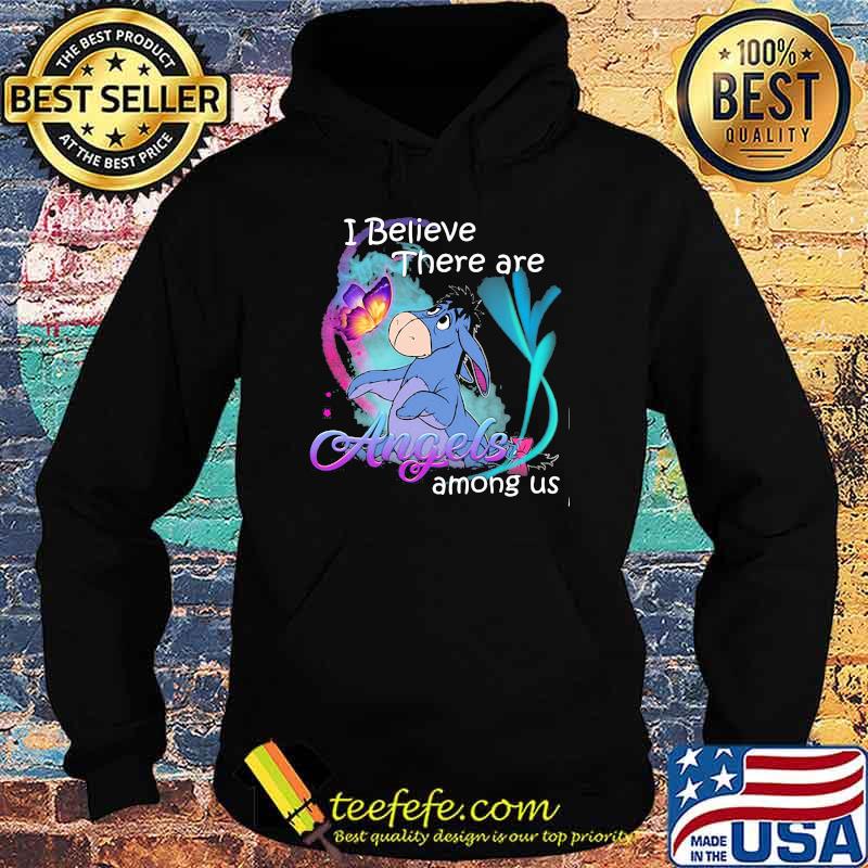I Believe There Are Angels Among Us Donkey Shirt Hoodie I Believe There Are Angels Among Us Donkey Shirt Hoodie
