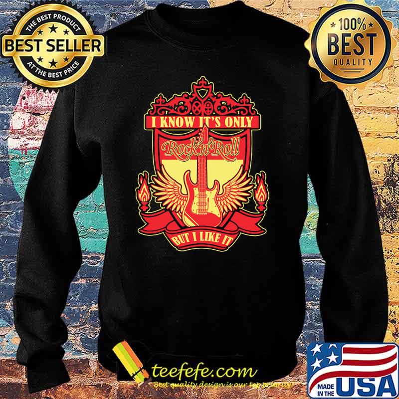 I Know It Only Backside Liverpool Guitar Shirt Sweater I Know It Only Backside Liverpool Guitar Shirt Sweater