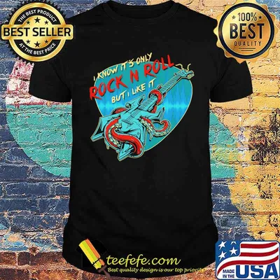 I Know It's Only Snake Guitar Shirt