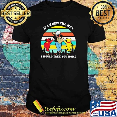 If I Knew The Way I Would Take You Home Grateful Dancing bear Vintage Shirt