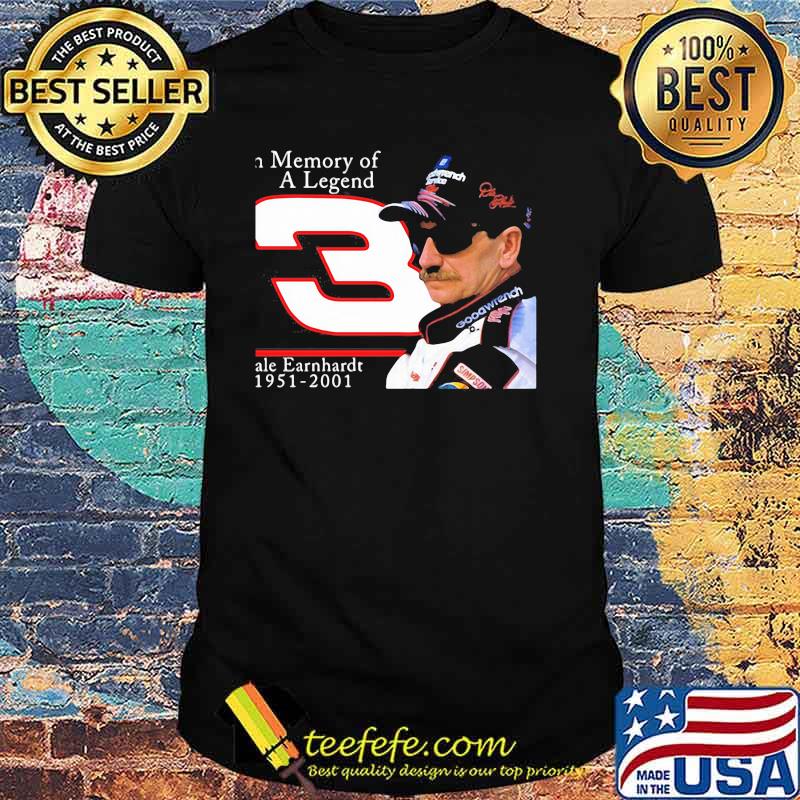 In Memory Of A Legend Dale Earnhardt 1951 2021 Shirt