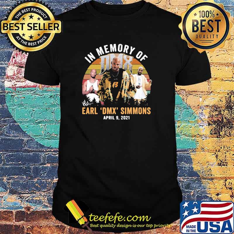 In Memory Of Earl DMX Simmons April 2021 vintage shirt