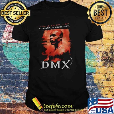 It's Dark And Hell Is Hot 20th Anniversary Tour Dmx Shirt