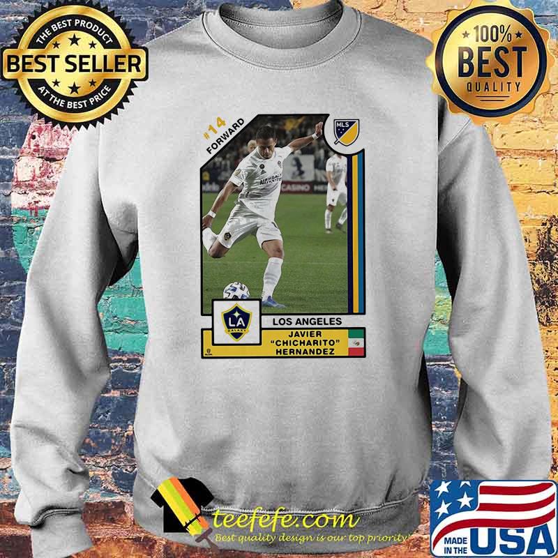 Javier Chicharito Hernández Los Angeles Player Card Shirt Sweater Javier Chicharito Hernández Los Angeles Player Card Shirt Sweater