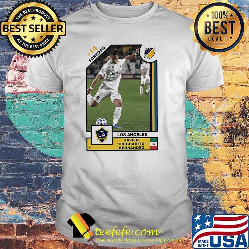 Javier Chicharito Hernández Los Angeles Player Card Shirt