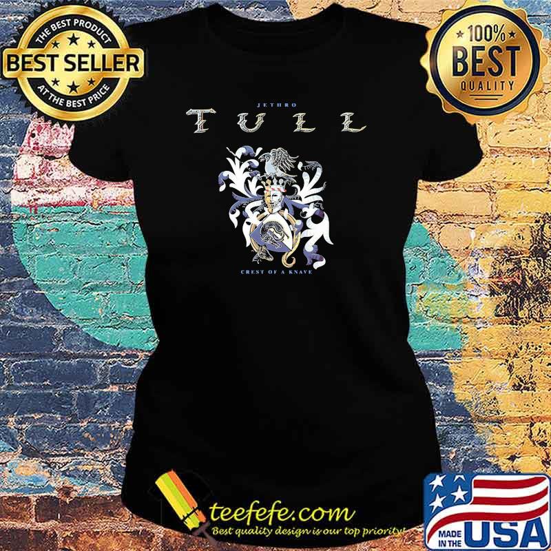 Jethro Tull Crest Of A Knave Shirt Ladies tee Jethro Tull Crest Of A Knave Shirt Ladies tee