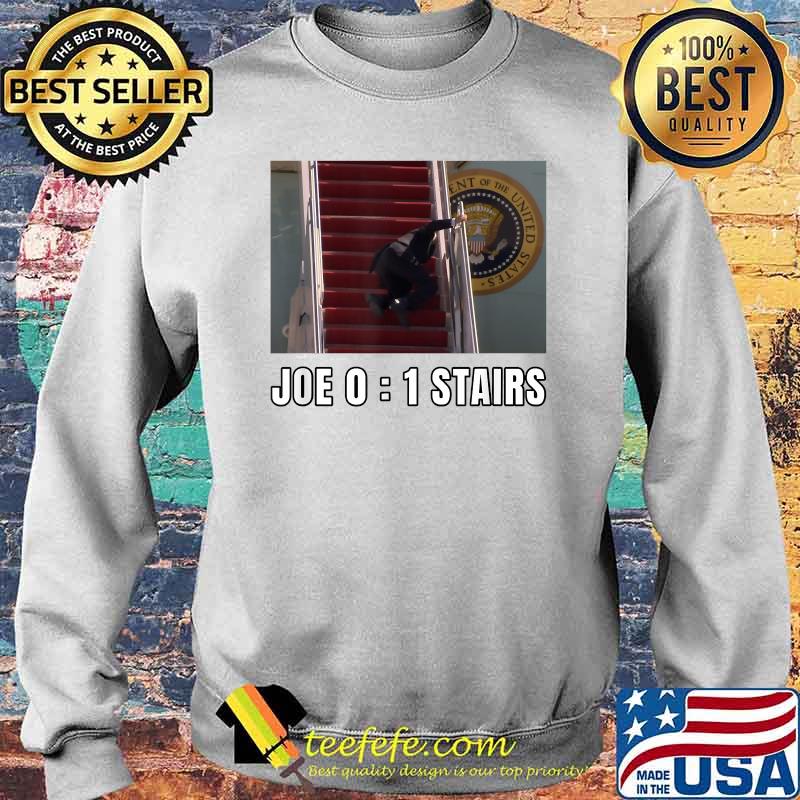 Joe Biden Falling Down Stairs Joe Vs Stairs Political Shirt Sweater Joe Biden Falling Down Stairs Joe Vs Stairs Political Shirt Sweater