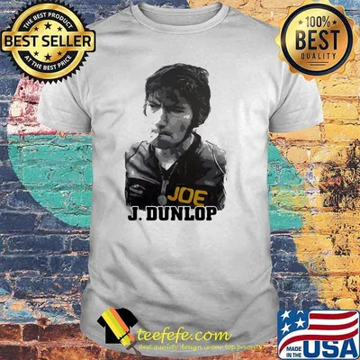 Joey Dunlop Racing Athlete Motorcycle Shirt