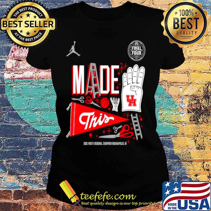 Jordan Final Four Houston Cougars Jordan 2021 NCAA Womens Basketball Tournament Ladies tee Jordan Final Four Houston Cougars Jordan 2021 NCAA Womens Basketball Tournament Ladies tee