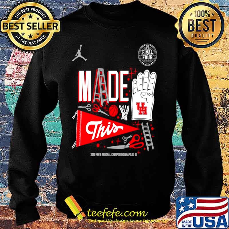 Jordan Final Four Houston Cougars Jordan 2021 NCAA Womens Basketball Tournament Sweater Jordan Final Four Houston Cougars Jordan 2021 NCAA Womens Basketball Tournament Sweater