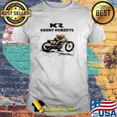 Kenny Roberts World Champion Motorcycle Shirt