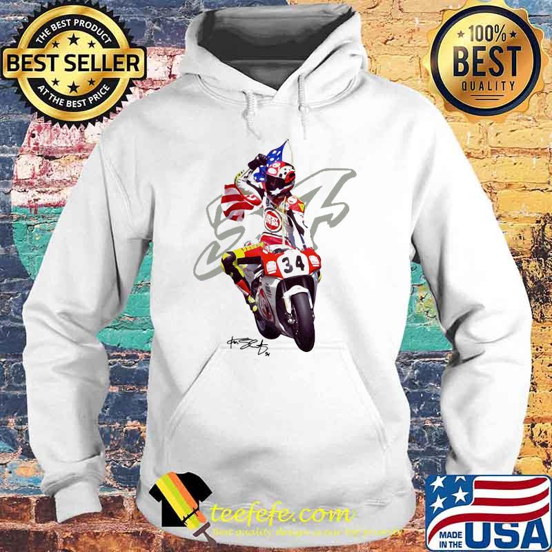 Kevin Schwantz The Wheelie King Of The Mountain Signature Shirt Hoodie Kevin Schwantz The Wheelie King Of The Mountain Signature Shirt Hoodie