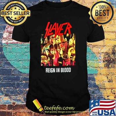 Slayer Reign In Blood Shirt