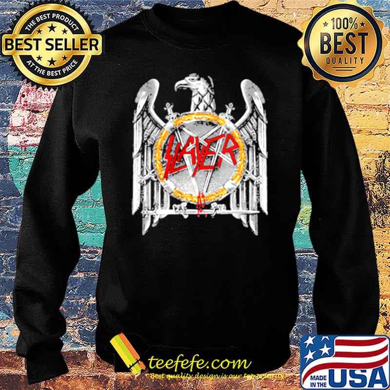 Slayer Silver Eagle Shirt Sweater Slayer Silver Eagle Shirt Sweater